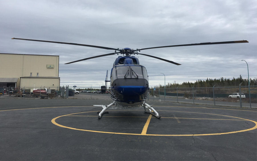 Helicopter MBB Bk117B-1 Serial 7213 Register C-GBKP ZK-IIR VH-BKZ D-HFDD used by Yellowhead Helicopters YHL ,Great Slave Helicopters GSH ,Airwork NZ ,Australia Air Ambulances NSW Ambulance. Built 1990. Aircraft history and location