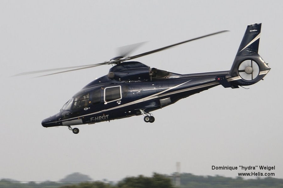 Helicopter Eurocopter EC155B1 Serial 6978 Register F-HEGT used by Heli Securite. Aircraft history and location