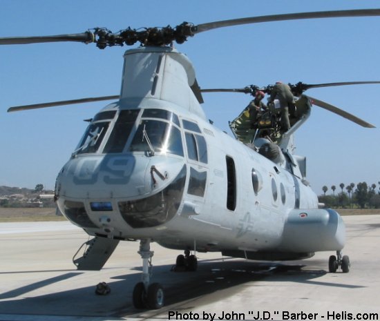 Marines CH-46 Sea Knight Camp Pendleton