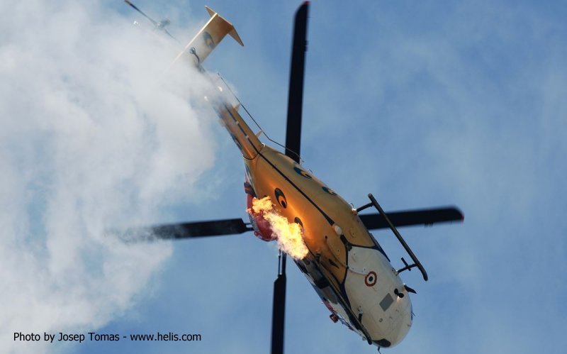 Dhruv at Farnborough air show