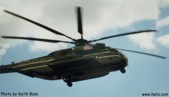 Marine One President support helicopter CH-53E Super Stallion