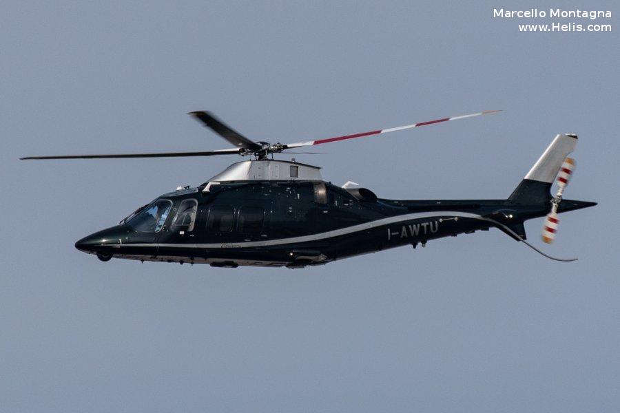 Helicopter AgustaWestland AW109SP GrandNew Serial 22340 Register I-AWTU F-HMPB used by HoverFly ,Skycam Hélicoptères. Built 2015. Aircraft history and location