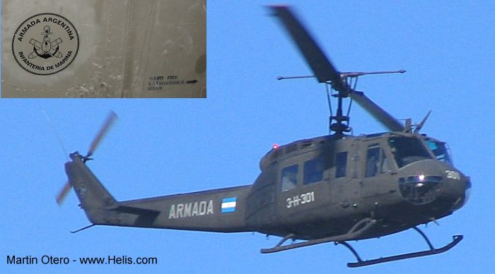 Comando de Aviacion Naval Argentina UH-1H Iroquois