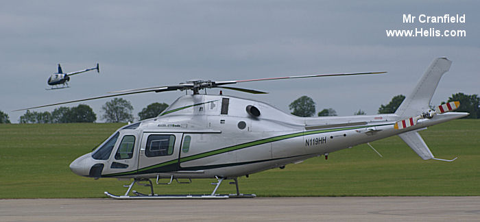 ウナ　1113 N119HH VH-CFO N1YU Agusta A119 Koala C/N 14008