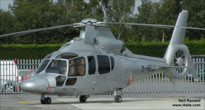 Helicopter Eurocopter EC155B1 Serial 6898 Register M-HELI. Built 2010. Aircraft history and location