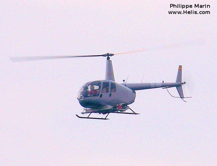 Helicopter Robinson R44 Raven II Serial 11126 Register ZP-HVR EC-JRB used by Rotorsun. Built 2005. Aircraft history and location