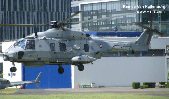 Helicopter NH Industries NH90 NFH Serial 1181 Register  used by Aéronautique Navale (French Navy). Aircraft history and location