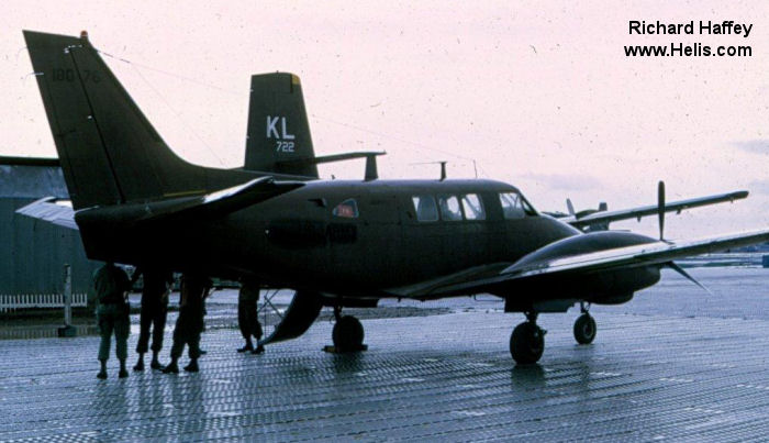 Beech U-21 Ute in Vietnam