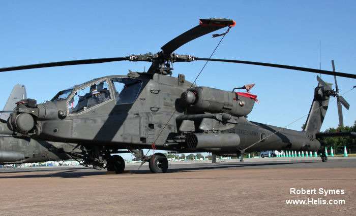 Helicopter Boeing AH-64D Apache Serial PVD580 Register 09-5580 used by US Army Aviation Army. Aircraft history and location