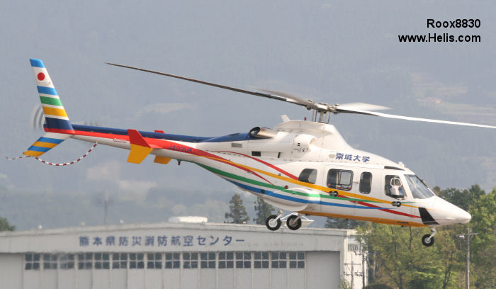 Helicopter Bell 430 Serial 49098 Register ZT-REH TC-HHA SP-MBW JA03UK N4061W used by Mitsui Bussan Aerospace MBA. Aircraft history and location
