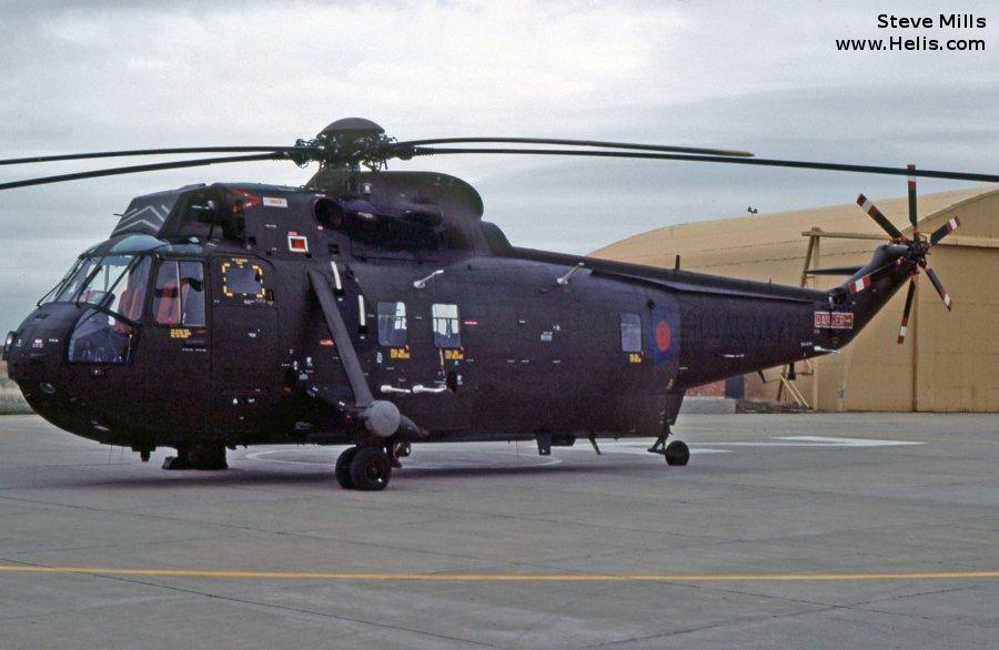 Helicopter Westland Sea King HC.4 Serial wa 918 Register G-CMDO ZA314 used by Fleet Air Arm RN (Royal Navy). Aircraft history and location