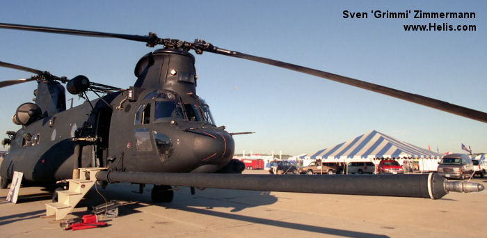 Helicopter Boeing MH-47E Chinook Serial M.3708 Register 92-00400 used by US Army Aviation Army. Aircraft history and location