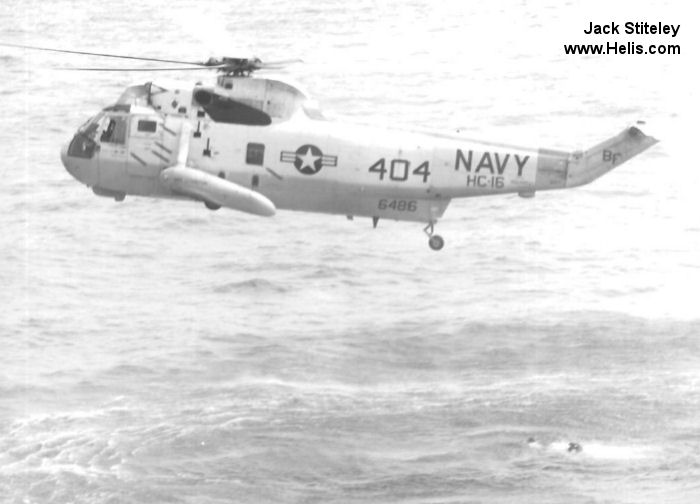Helicopter Sikorsky SH-3D Sea King Serial 61-432 Register N82702 156486 used by Carson Helicopters ,US Navy USN. Aircraft history and location