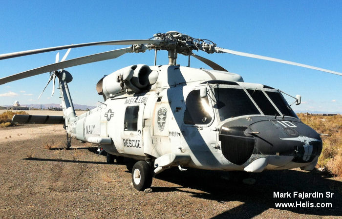 Helicopter Sikorsky SH-60F Oceanhawk Serial 70-1693 Register 164456 used by US Navy USN. Aircraft history and location