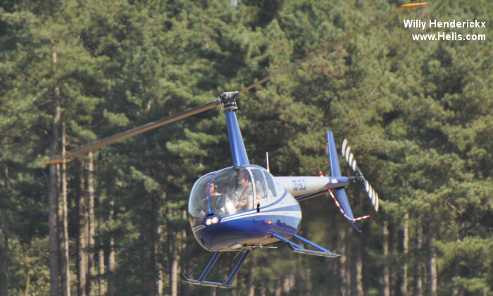 Helicopter Robinson R44 Raven II Serial 10070 Register OO-SLQ. Aircraft history and location