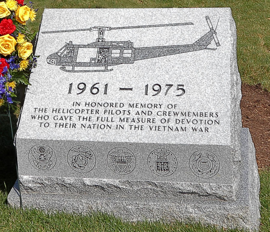 Vietnam War Helicopter Memorial