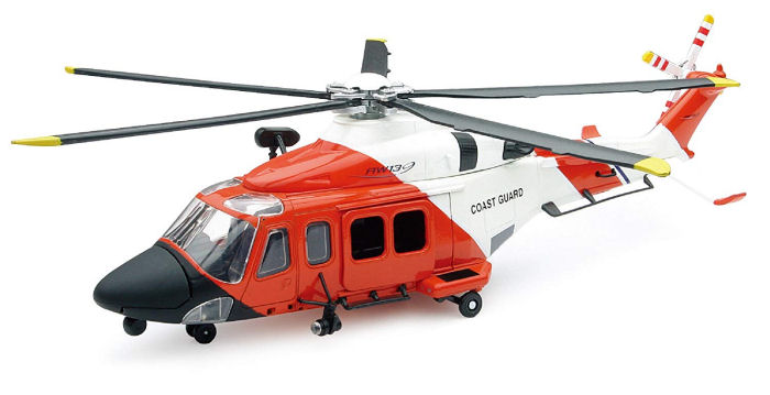 New Ray 1/48 AgustaWestland AW139 Coast Guard Helicopter model kit