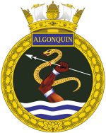 Crest DDG 283 HMCS Algonquin
