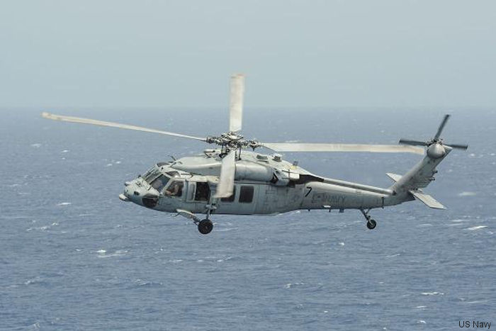 MH-60S Knighthawk First At-Sea Rescue