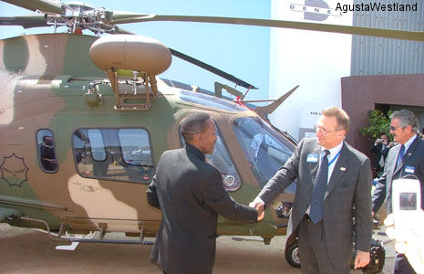 First Denel Agusta A109 LUH Unveiled