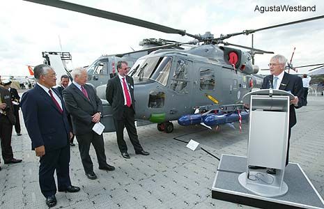 Royal Malaysian Navy Super Lynx 300 Ceremonial Handover