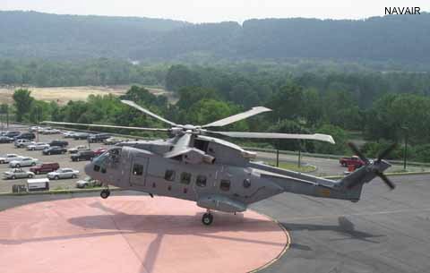 First presidential test helo arrives at Pax River