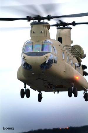 New Boeing CH-47F Takes Flight