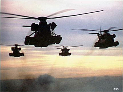 helicopter news November 2006 1st SOW in operations Desert Storm, Desert Shield