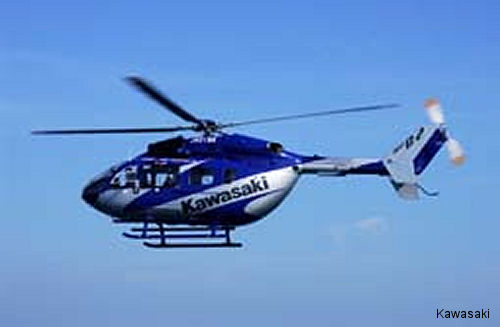 helicopter news March 2007 Chunichi Shimbun Order BK117C-2