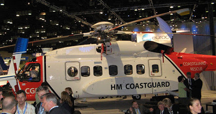 helicopter news March 2007 First S-92 for the Maritime and Coastguard Agency