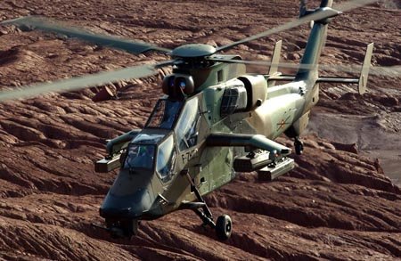 helicopter news May 2007 First Tiger Helicopters Delivered to the Spanish Army