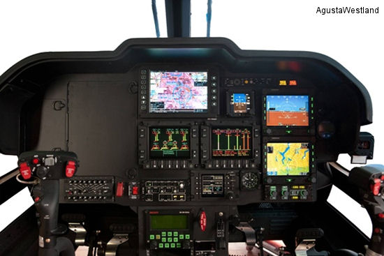 AgustaWestland AW109SP GrandNew cockpit