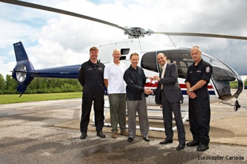 helicopter news June 2009 Edmonton Police Service Second EC120