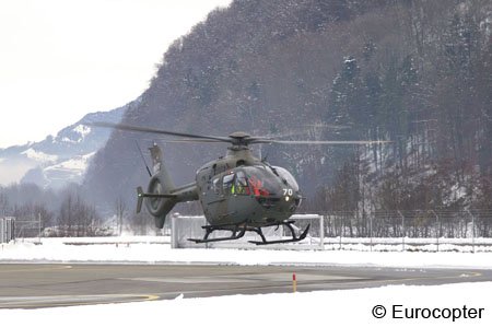 Swiss Air Force receives 20th  EC635