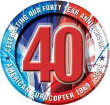helicopter news July 2009 American Eurocopter Celebrates 40 Years