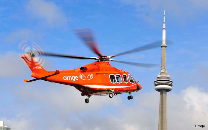 helicopter news June 2010 Ornge Takes Delivery of First AW139 