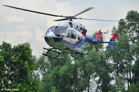 First EC145 delivered to Sabah Air Aviation