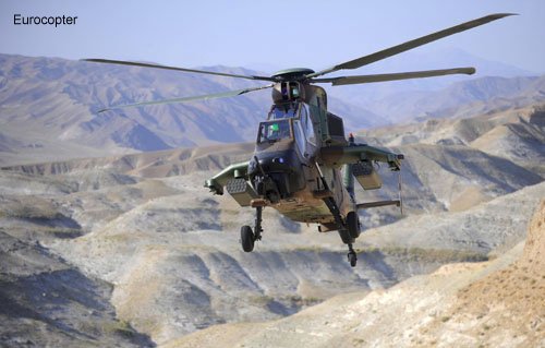 Tiger: 1,000 Flight Hours in Operations in Afghanistan