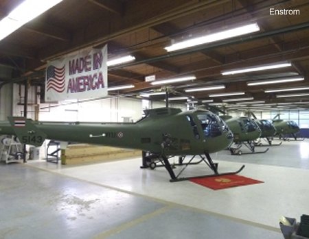 Enstrom Continues to Deliver Royal Thai Army Aircraft
