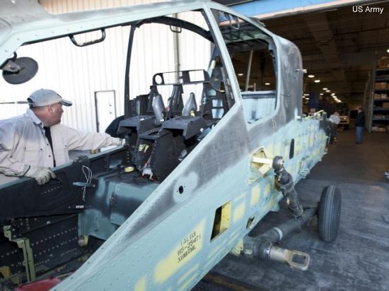 US Army Building First Block III Apache