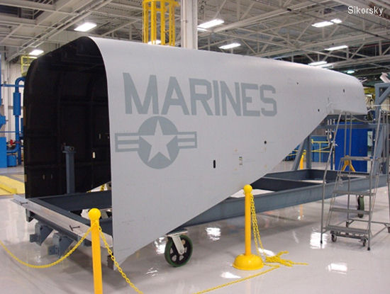 Sikorsky Assembling CH-53K Ground Test Vehicle