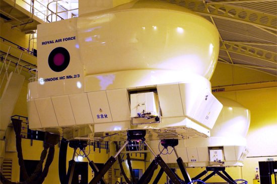 Royal Air Force CH-47 Chinook upgraded simulator at CAE’s MSHATF