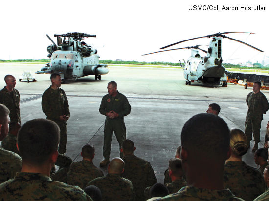 HMM-265 Dragons awarded for safety