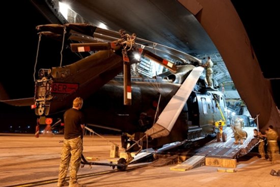 Sea Kings home in UK after four-week transport operation