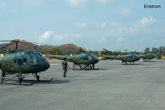 Enstrom completed delivers to Royal Thai Army