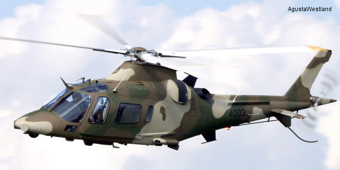 AW support contract for SAAF AW109LUH fleet