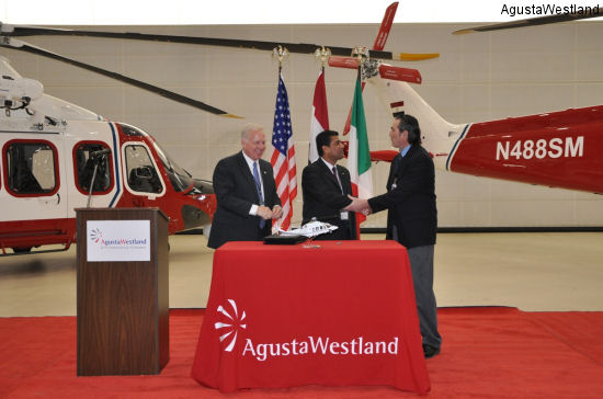 AW139 delivered to Egyptian Air Force