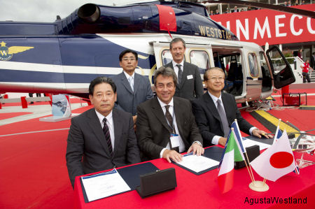 All Nippon Helicopter Orders a Third AW139