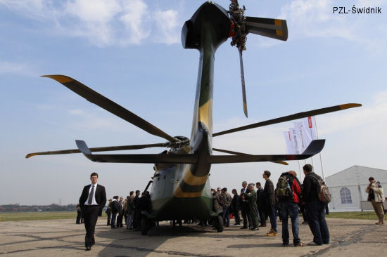 AW149 exhibits at Polish Air Force Academy