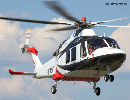 Mitsui is distributor for the AW169 in Japan
